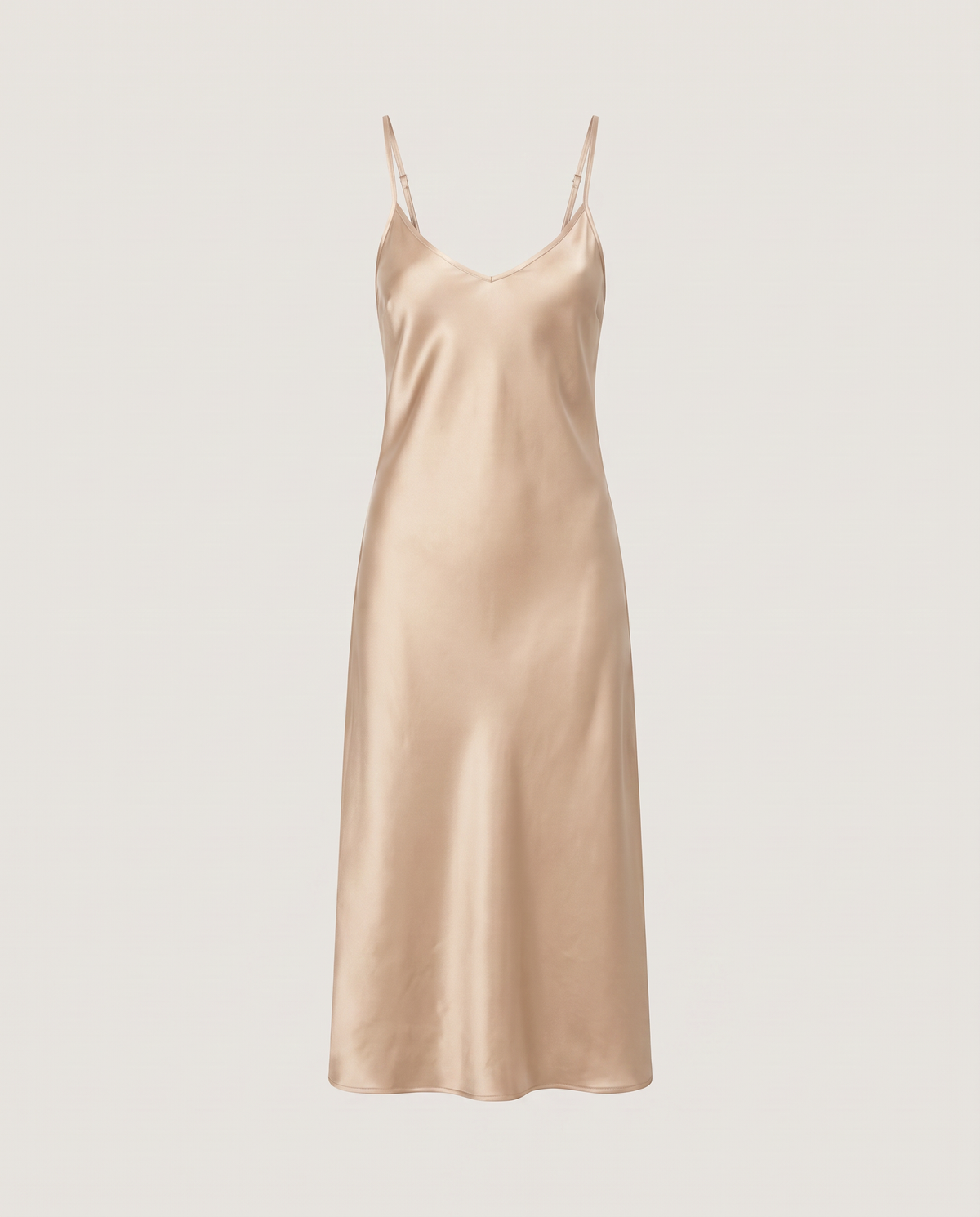 Slip Dress in Champagne