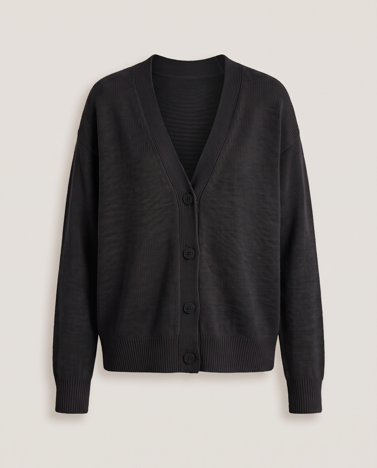Knit Cardigan in Black