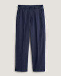 Linen Trousers in Navy