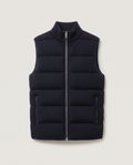 Padded Gilet in Navy
