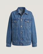 Denim Jacket in Mid Wash